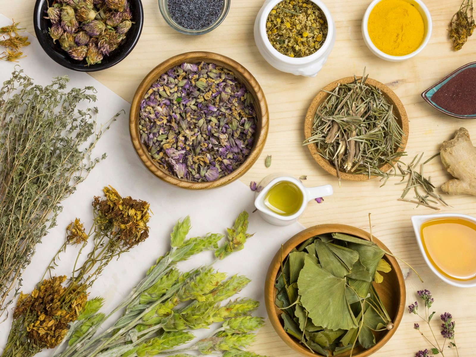 flat-lay-natural-medicinal-herbs